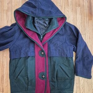 Vintage Wool Coat - Herman Kay size 12